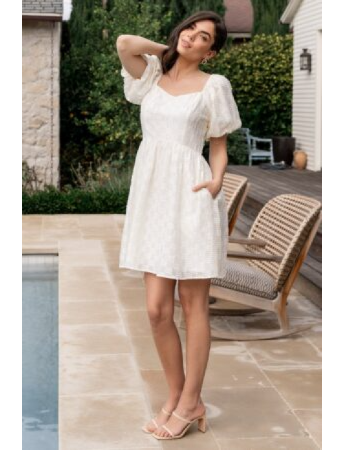 Short Dress | Cream