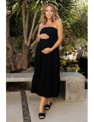 Strapless Dress | Black
