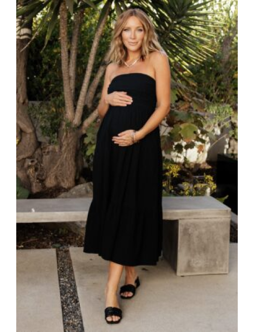 Strapless Dress | Black