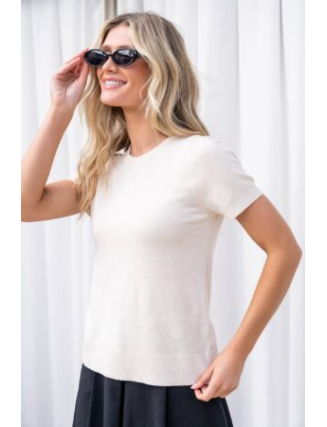Knit Top | Oatmeal