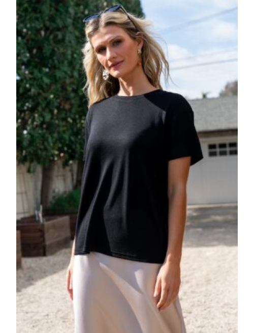 Relaxed Tee | Black