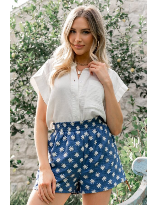 Button Top | Off White