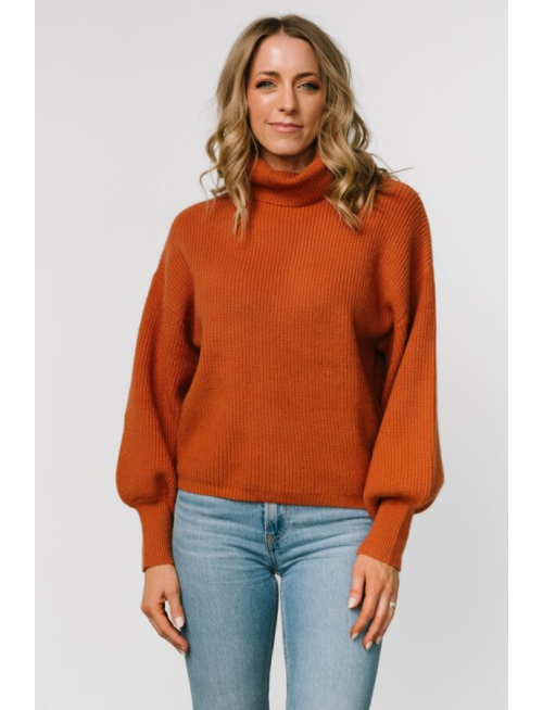 Turtleneck Sweater | Spice